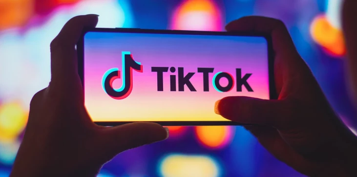 TikTok puhelimen logo